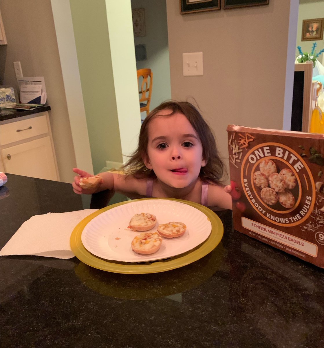 Vibbs on Twitter "My Mom is back home shooting a One Bite Pizza