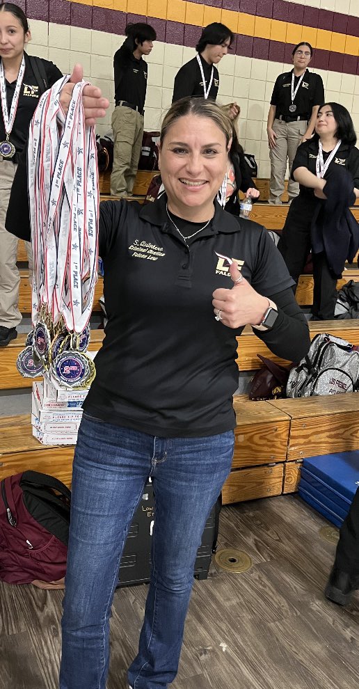 EJADTorres's tweet photo. Congratulations to @slquintero_law, 23 medals won in total 👏👏👏👏 Congratulations to the LFCISD Criminal Justice Falcon Law Club!! They have advanced to state to represent LFCISD!!! @LosFresnosCISD @CTELFCISD https://t.co/SPZdT1hhaC