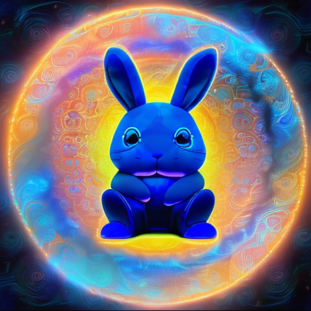 mrpoizonous's tweet photo. Blue Rabbits #psychedelicart #rabbits #bunnies #spacey #trippy #boredai #mrpoizonous #aiartcommunity #AIArtwork #aiartist #digitalpainting #digitalart #pictures https://t.co/Vj5wBv9rPd