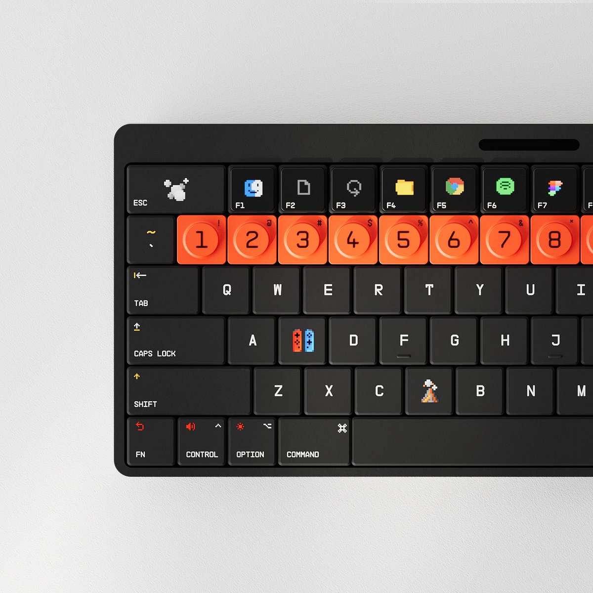 Wouldn't it be nice ⌨️🌋🎮 💨💥

Another render of this side project keyboard exploration.