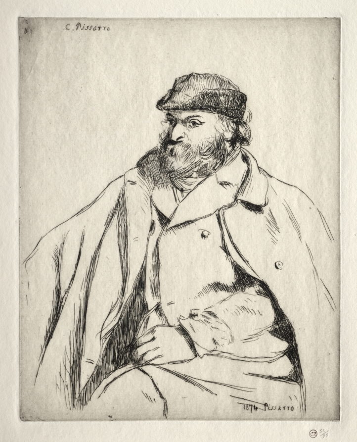 artpissarro's tweet image. Camille Pissarro, Paul Cézanne, 1874 #museumarchive #cmaopenaccess clevelandart.org/art/1956.645
