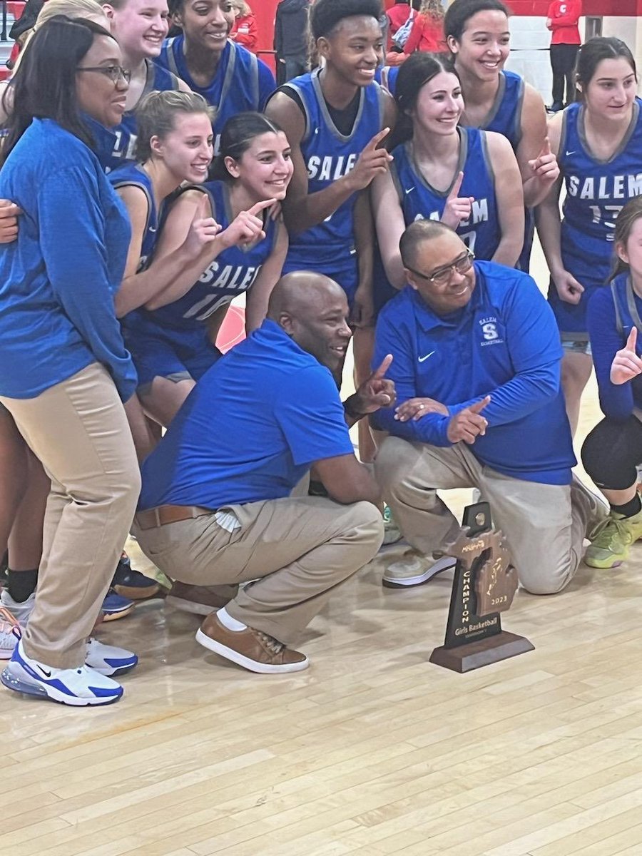 Salem wins district with a 44-33 win over Canton!!! Madison Morson poured 16 points in the third quarter.She finished with 30 points. Great defensive effort by the Rocks!!!