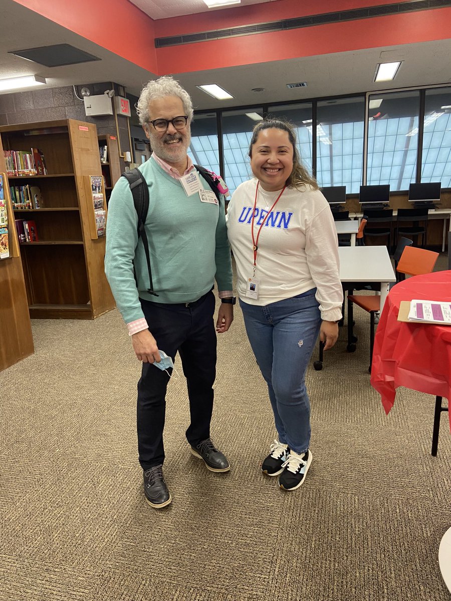 At JW Dodd Middle School, Freeport, talking about careers in STEM, and encouraging our Latinx students to see themselves in STEM. <a href="/SUNYOldWestbury/">SUNY Old Westbury</a> <a href="/FreeportUFSD/">Freeport Public Schools</a> <a href="/SUNY/">SUNY - The State University of New York</a> <a href="/NYSEDNews/">NYS Education Department</a>