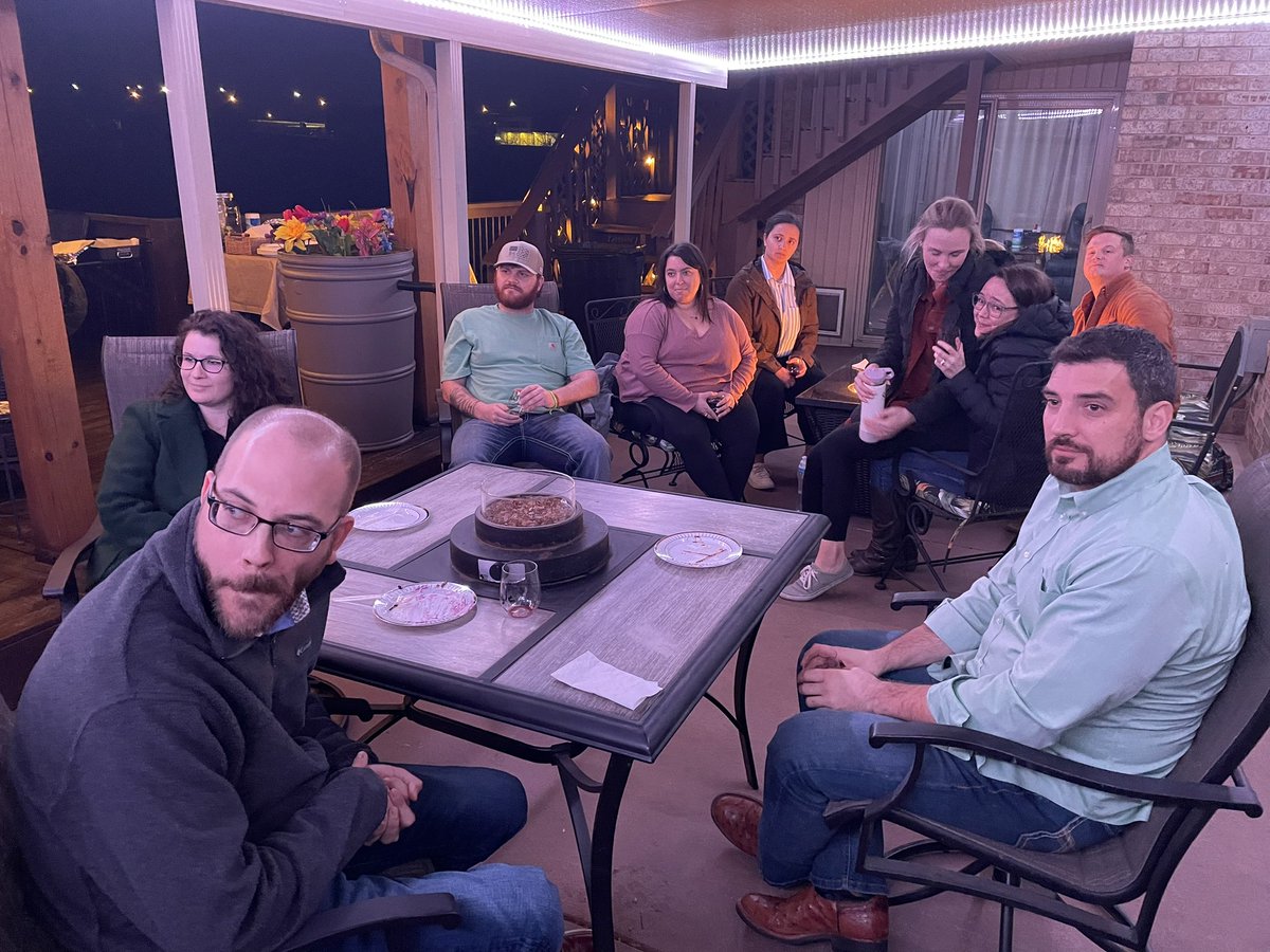 Fun evening of wine tasting and conversation with MSU faculty/staff and community folks.