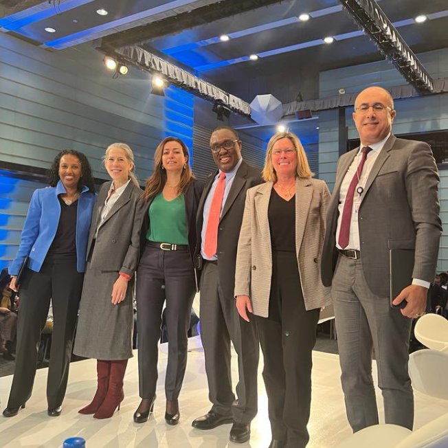Last year > 300 MIL people in fragile & conflict settings experienced acute #FoodInsecurity

At @WorldBankWater’s #WaterWeek2023
I spoke w/fellow Regional Directors on how the water-energy-climate nexus, compounded by supply chain challenges due to conflict, impacts #FoodSecurity