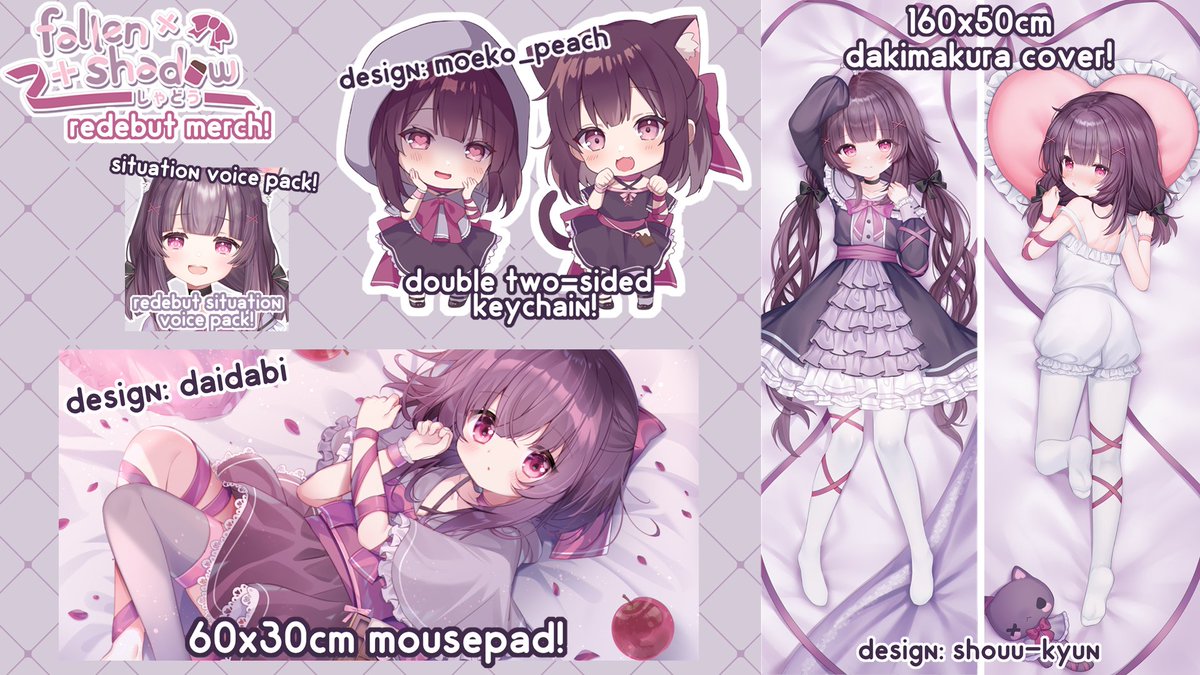 fallenshadow_YT's tweet photo. hello! my name is fallenshadow, and i'm a variety vtuber with a love for chocolate and cute girls! i just redebuted today, so please take care of me!

mamas: @_rucaco_ &amp; @Katloumi (@iron_vertex)

🎀 🍫 🔪

🎨#sliceofshadow
❤️ #fallenshadowlive
🔞#shaduoh
🥴#shondophrenic https://t.co/8MjPr2Ru4G