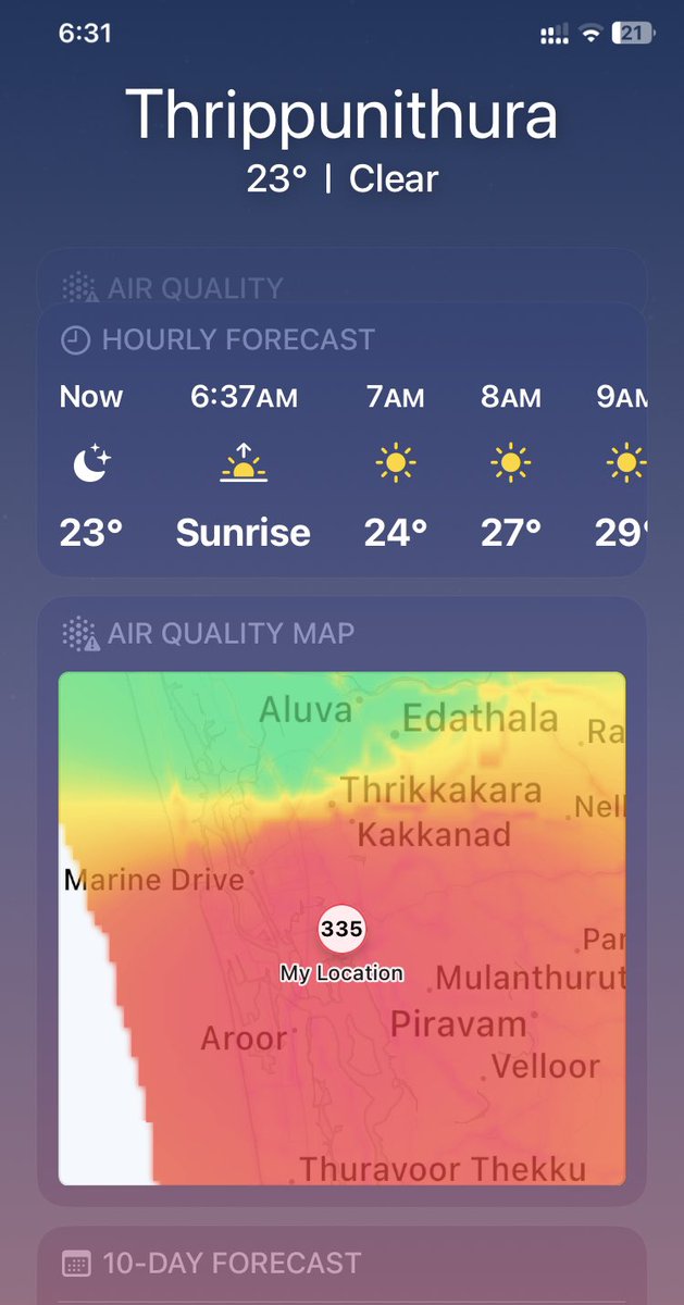 S. Anandan on Twitter "Tripunithura feels like a gas chamber now