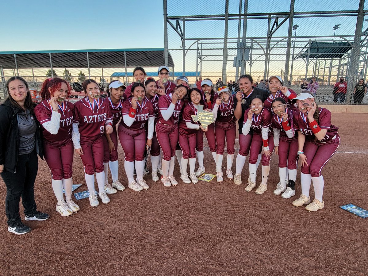 A_Telas's tweet image. The El Dorado Aztecs are your 2023 Fox Classic Memorial Silver Bracket Champions!
@EDAztecs_HS 
@Coach1Martinez 
@CoachGabaldon
@SocorroISD 
@Fchavezeptimes 
@915FASTPITCH
@TX6Asoftball
@TexHSSoftball 
#SLAYTHEDAY