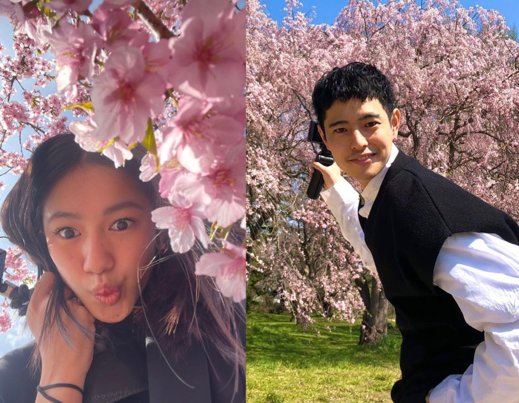 visi0naire's tweet photo. Team Hapon with the lovely Sakura.πΈ
So kawaii!ππβ¨
We hope to see you soon!π
#KaoMiya
@kaori_oinuma
@fumfumfum3 https://t.co/iFQsHWsznS
