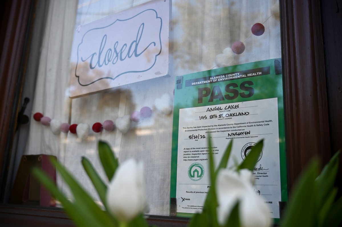 Jen Angel, owner and operator of Oakland bakery Angel Cakes, died on February 9 due to injuries she received in a violent robbery. I met one of Angel's close friends and photographed her bakery for <a href="/sfstandard/">The San Francisco Standard</a>. Please be sure to read more about her legacy.