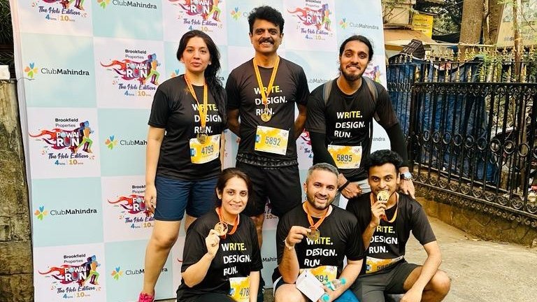 RiteKnowLabs's tweet photo. What a fantastic Sunday morning run..with one of our team members joining virtually all the way from Singapore!
Crushing the marathon course, we also had a blast doing it!
#riteRun #riteTeam #SundayRun #PowaiRun https://t.co/kHCXxl2FU6