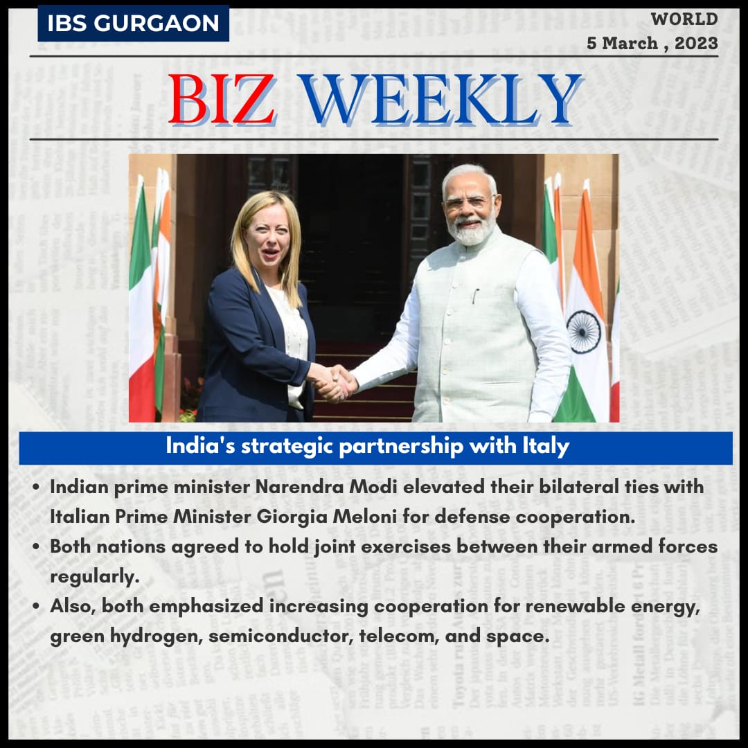 gurgaonibs's tweet photo. Another exclusive episode of Biz Weekly presents the summary of essential news articles from different sectors such as World, Business, Economy, and Technology
Follow us to learn more!!
#ICFAI #IBS #IBSGurgaon #PGPM #BizWeekly #News #World #Business #Economy #Technology https://t.co/1FfUSOPCOH