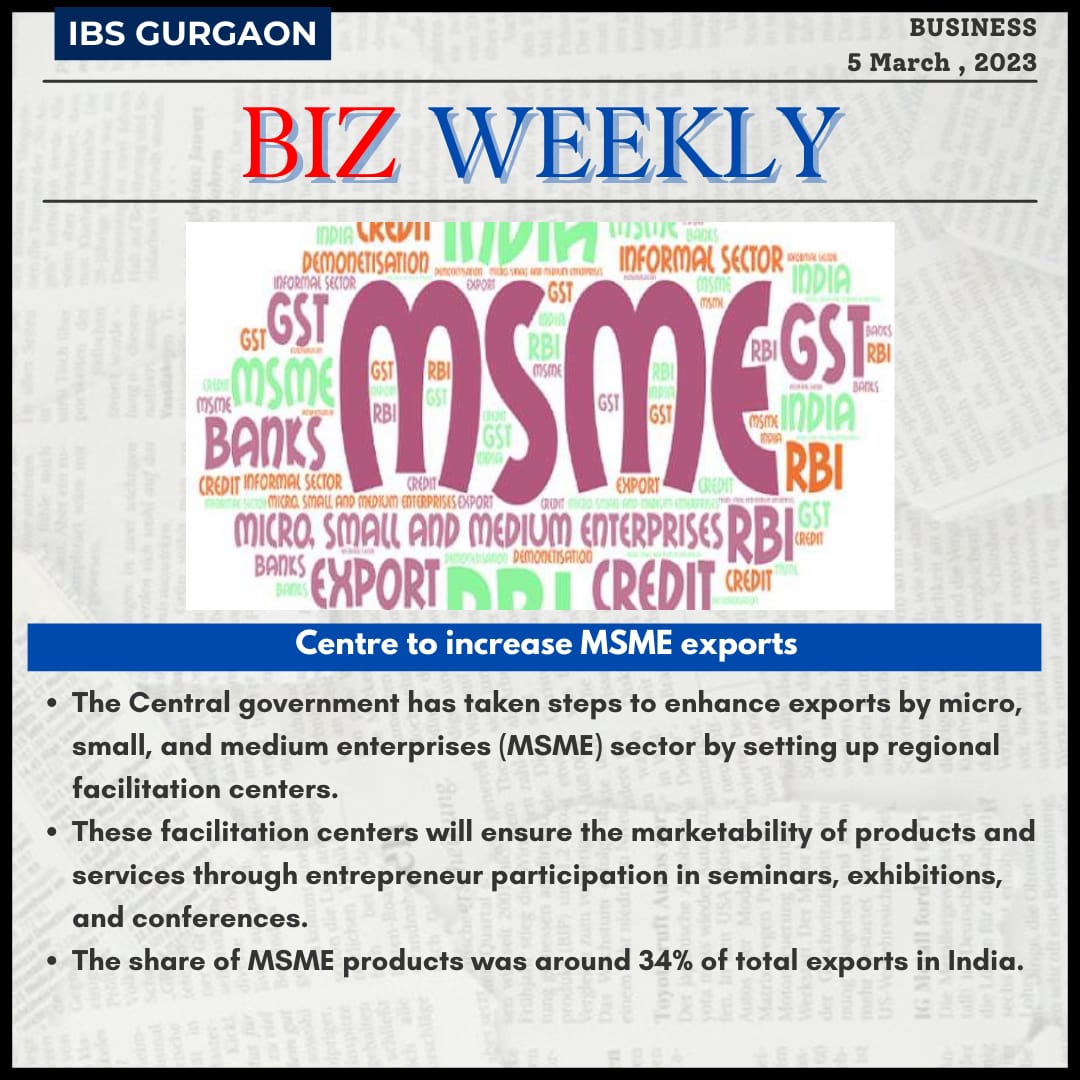 gurgaonibs's tweet photo. Another exclusive episode of Biz Weekly presents the summary of essential news articles from different sectors such as World, Business, Economy, and Technology
Follow us to learn more!!
#ICFAI #IBS #IBSGurgaon #PGPM #BizWeekly #News #World #Business #Economy #Technology https://t.co/1FfUSOPCOH