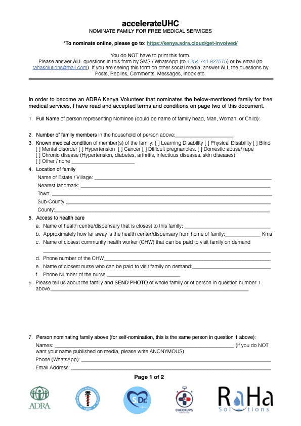RaHaSolutionsSP's tweet image. To nominate online, please go to: kenya.adra.cloud/get-involved/

If you are seeing this form on social media, answer ALL the questions by Posts, Replies, Comments, Messages, Inbox etc.

raha.solutions/now-you-can-no…