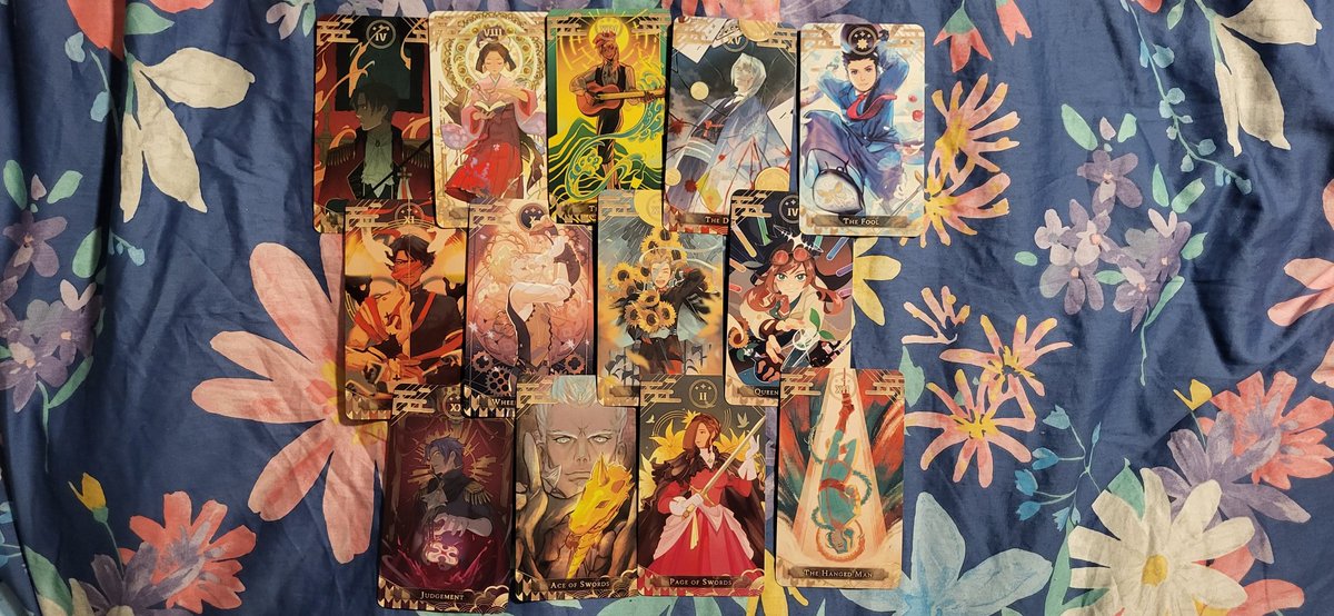 I'm a bit late to the party, but I just got to open my tarot deck from <a href="/aatarot/">The Great Meiji Tarot 🌸 Complete, thank you!</a> and they're so so gorgeous! Thank you to the amazing mod team and the wonderful artists for all their hard work!