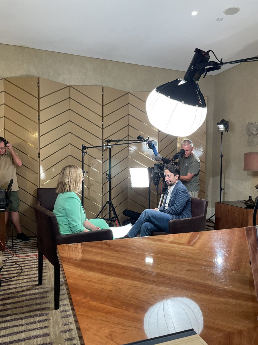 AMcCann95's tweet photo. I love my job I love my job I love my job I love my job I love my job I love my job I love my job I love my job I love my job @Lin_Manuel @sunriseon7 @edwina_b https://t.co/rtNK4bwtno