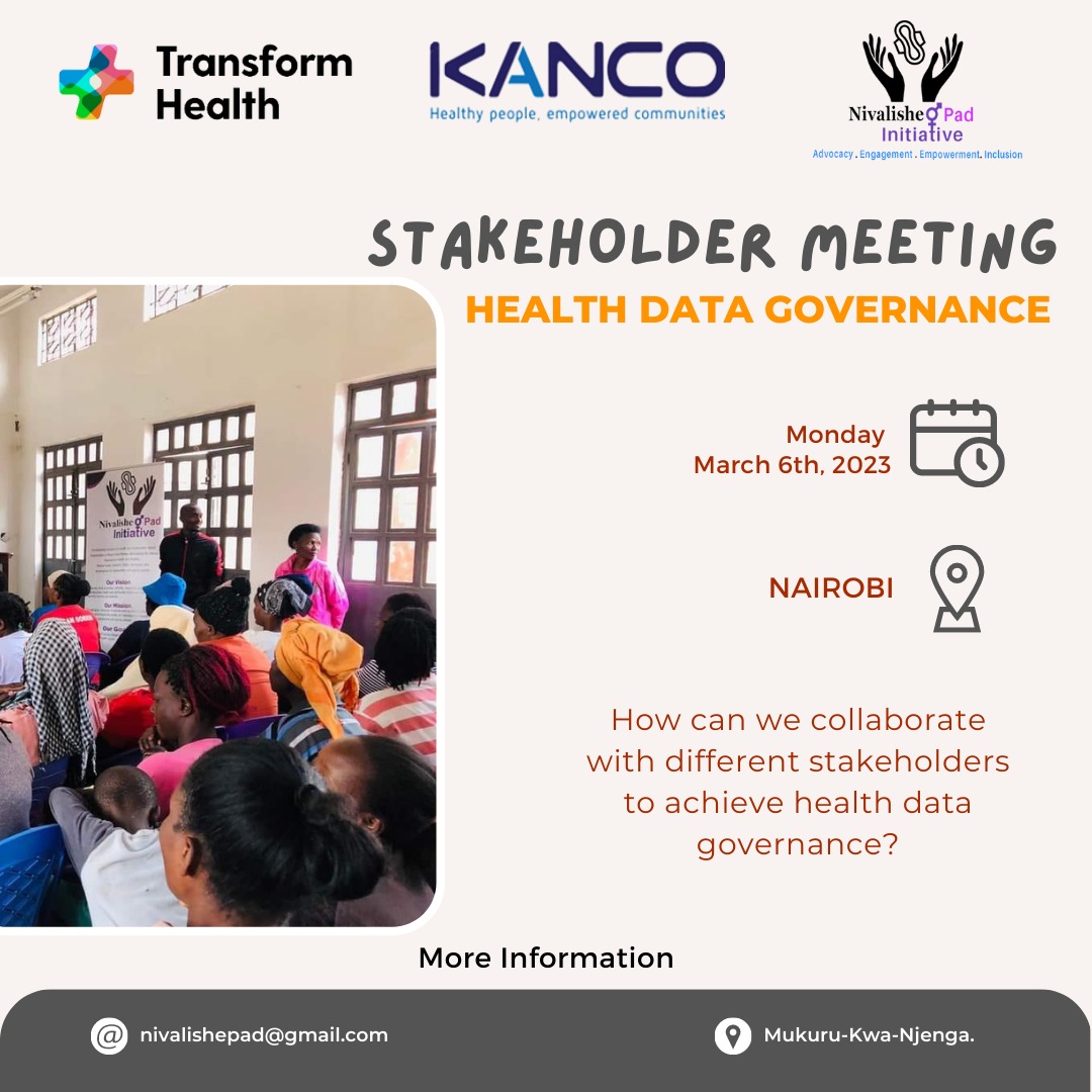 Thread 🧵 1/2

When creating long-term and sustainable change in any advocacy effort, it requires strategic collaborations and partnerships from different stakeholders who bring their time, knowledge and expertise. 
#MyDataOurHealthKE