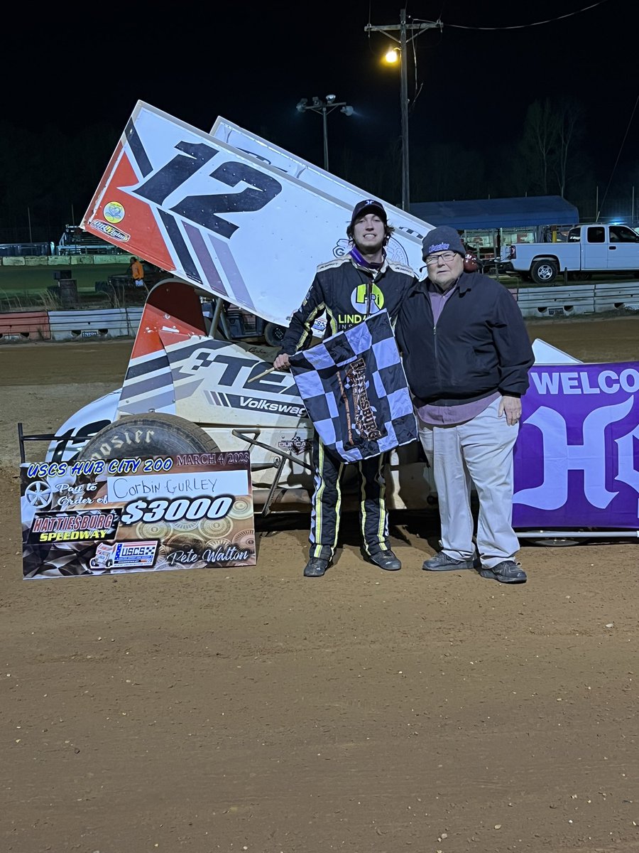 This kid drove the absolute shit out of this thing tonight!  Came from deep!  So proud of you <a href="/corbingurley12/">Corbin Gurley</a> you da man dude!