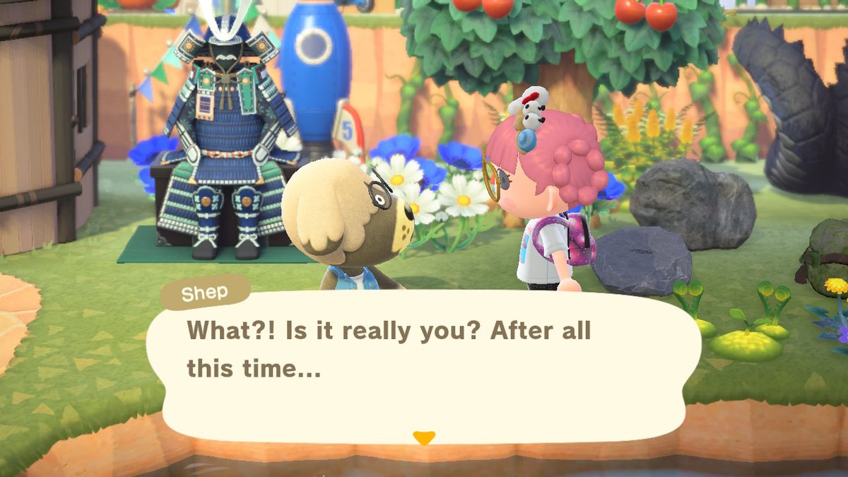 BadBadNews_'s tweet photo. I'm sorry Shep. #AnimalCrossing #ACNH #NintendoSwitch https://t.co/BcR4Lv6UTU