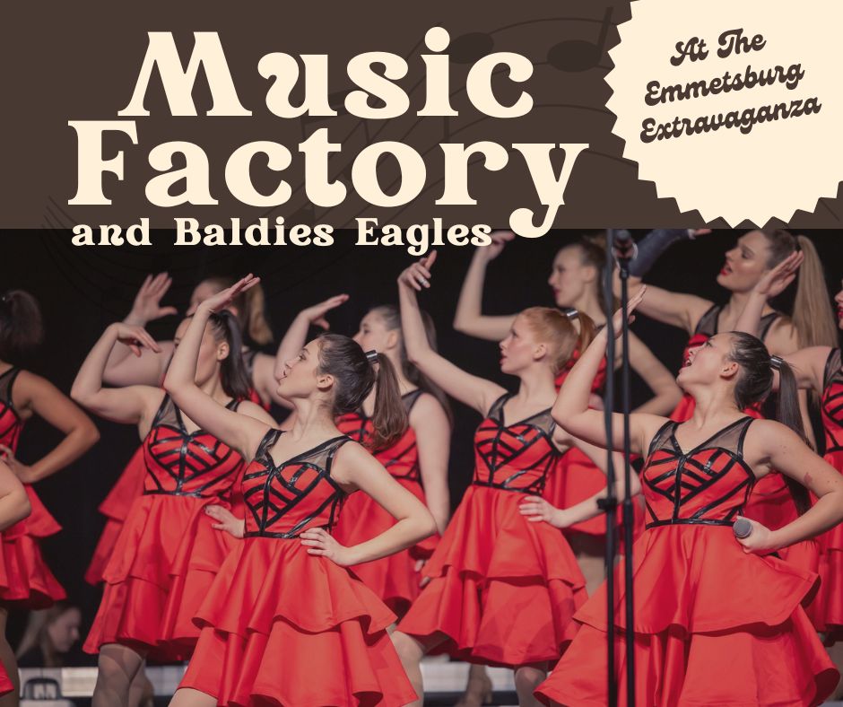 Congratulations to Music Factory and the Baldies Eagles show band! They finished as 5th runner up in the evening finals and won the daytime Class 3A championship. Zac Fisher was named winner of the event's Best Performer Award. WE ARE SO PROUD OF YOU ALL! ❤️🖤🎤🎶 <a href="/SpiritLakeIA/">Spirit Lake Schools</a>