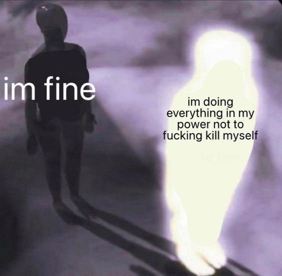Depression goes brrrrrrrr.