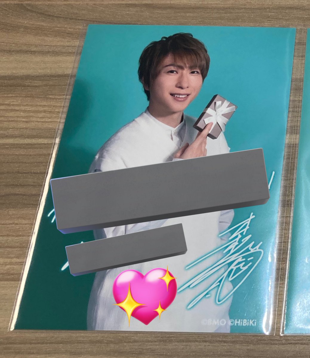 【譲渡】HiBiKi StYle＋ MEN´S イベント 〜ホワイトデーギフト2023〜 メンヒビ

譲：アクスタ→森嶋さん2
アクキー→前田さん

求：定価＋送料

本日手渡し又は郵送希望です。
 アクスタ2点お迎えいただける場合は特典もお付けします。検索よりお気軽にどうぞ。