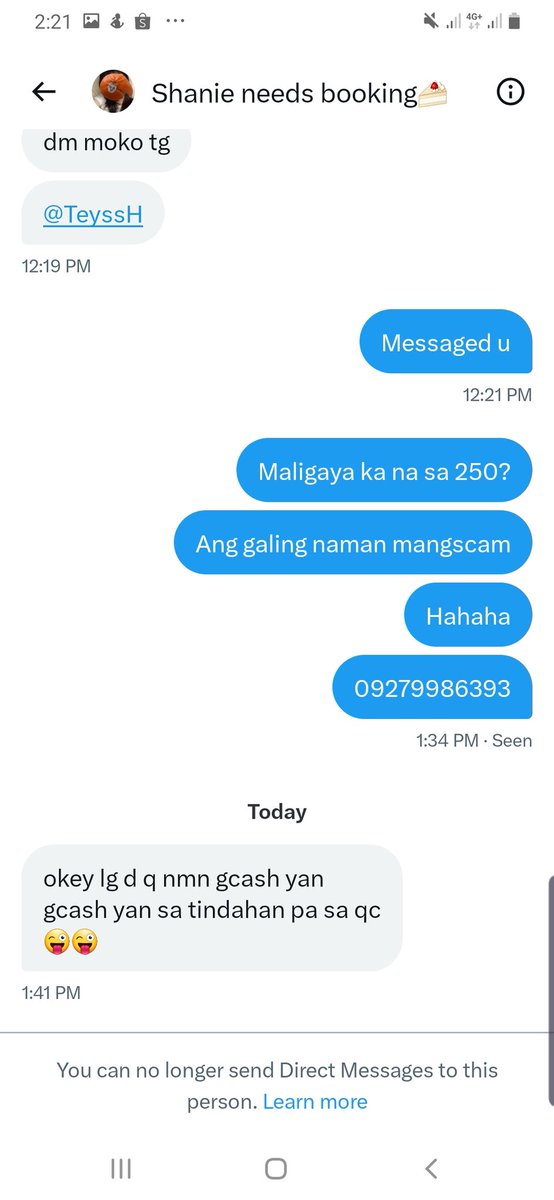 alterlifefun's tweet photo. Ayun guys, blocked na ko. Active pa din siya. Haha. #alter #alterph #altermanila #alterbooking #alterbookings #alterpinayph https://t.co/WFDavbwuHn
