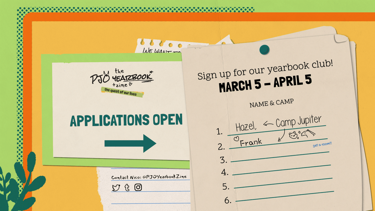 ☀️📗 Applications Open! 📗☀️

The hour is nigh, heroes! Take up your pens and brushes &amp; sign up for the quest of our lives: it's sure to be memorable with you along for the ride!

Application links below!!