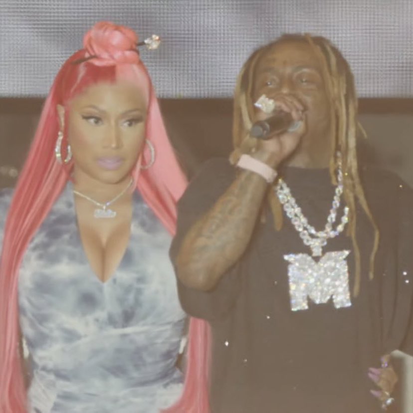 Pop Tingz on Twitter "Lil Wayne has brought out Nicki Minaj during his