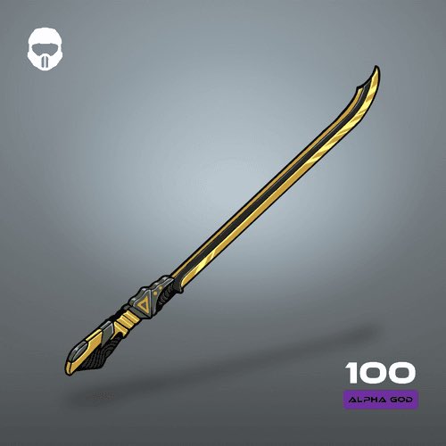 pky82rou's tweet photo. Congrats to the new buyer( I’m not the seller) alpha god blade from @kryptoria #over5000 0.3 eth https://t.co/sXuO3vaVyD