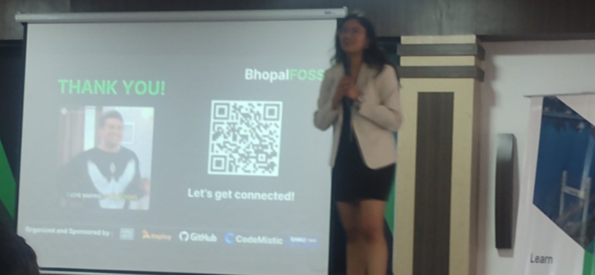 ayushgalphat's tweet image. Discovering the potential of open source development for multiple platforms at #BHOPALFOSS #FOSSRevolution

@rahulkarda2002
@aaa_aaditya_aaa 
@itsvarsharma 
@Rxj_11 
@princesssoni693
@GantavyaMalviya
@Keployio

#opensource #github #developers 
#BhopalFOSS