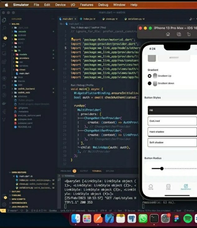 jonnah_jr's tweet image. A quick update about the link tree clone that I was able to finished the development of the web ui for the user link profile preview today! Current working on allowing users to style their profile! Full source code is available on GitHub!!
#SoftwareDeveloper #flutter #iosdevice