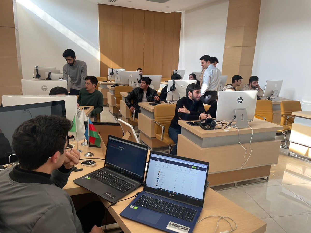 Kiber Təhlükəsizlik Platforması olaraq Azərbaycan Texniki Universitetinin Sabah Qruplarının magistratura tələbələrinə 4 həftəlik peşəkar kibertəhlükəsizlik təlimlərinin keçirilməsinə start verdik. #kiberplatforma #networksecurity #ethicalhackingonlinetraining #kiberplatforma