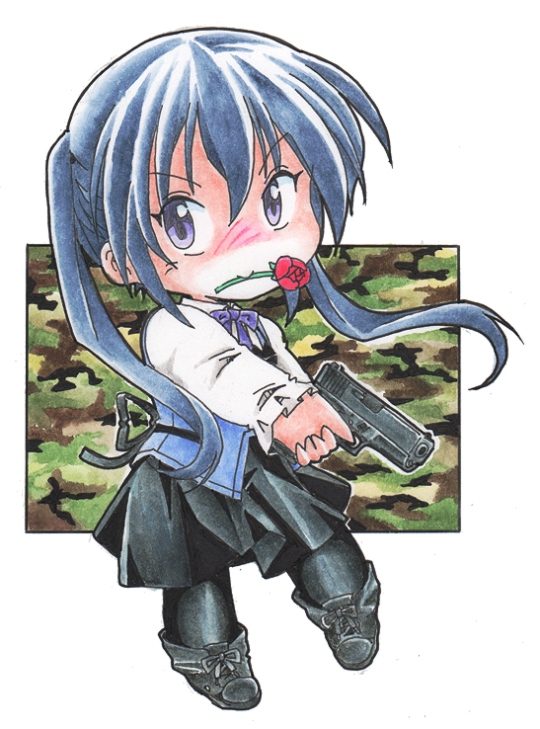 「#今までで作画カロリーMAXの作品上げようぜMAXってワケじゃないけど手塗り迷彩」|Norioのイラスト