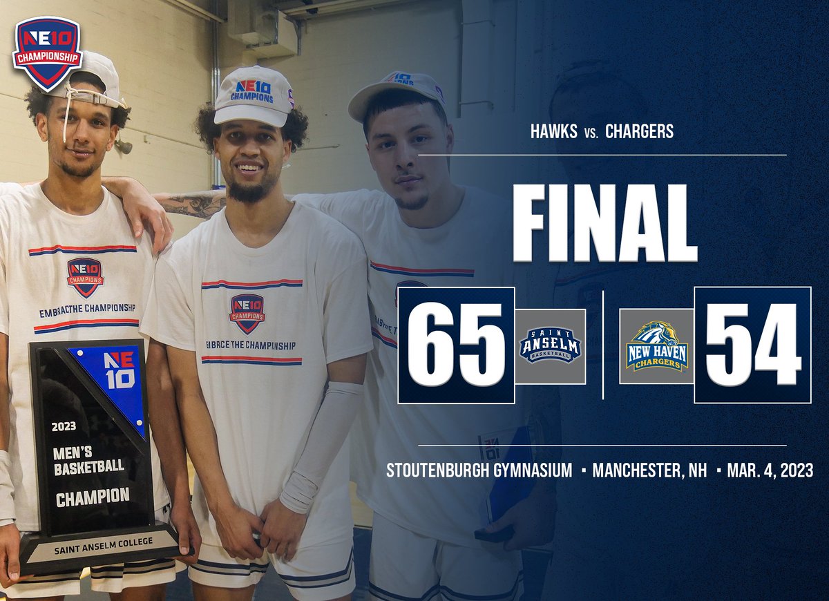 Saint Anselm Hoops tweet media