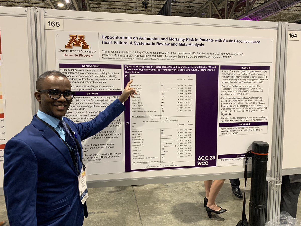 TesfaEr's tweet image. Day 1 well spent at ACC, together with WCC, New Orleans! It was such a heart warming moment to meet in person and learn from Dr. Clayde Yancy!  #ACCintouch #ACC2023 #Cardiotwitter