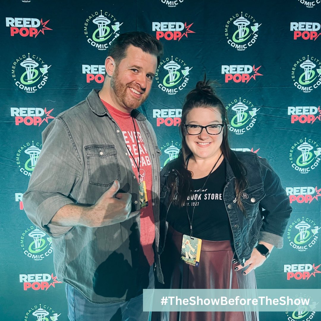 We are loving our weekend at #ECCC! Don’t forget to come to the After Party tonight and one last day tomorrow at the #MainStage 🎤🎧🎶 #TheShowBeforeTheShow <a href="/emeraldcitycon/">Emerald City Comic Con</a>