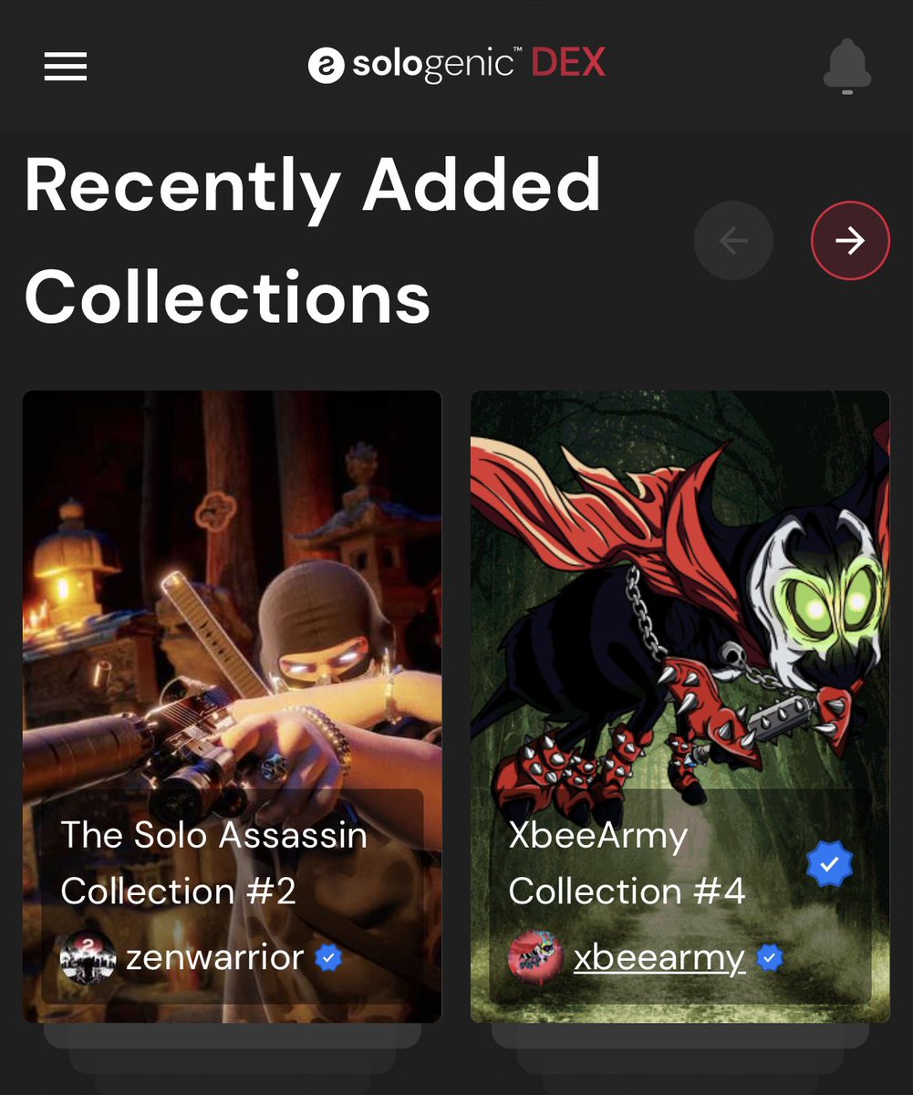 Zenwarrior113's tweet image. Spent all minting the new Solo Assassin series NFT collection with  @esotericvision2 we go live tomorrow 🥷 sologenic.org/nfts/rP7WkRSL6…