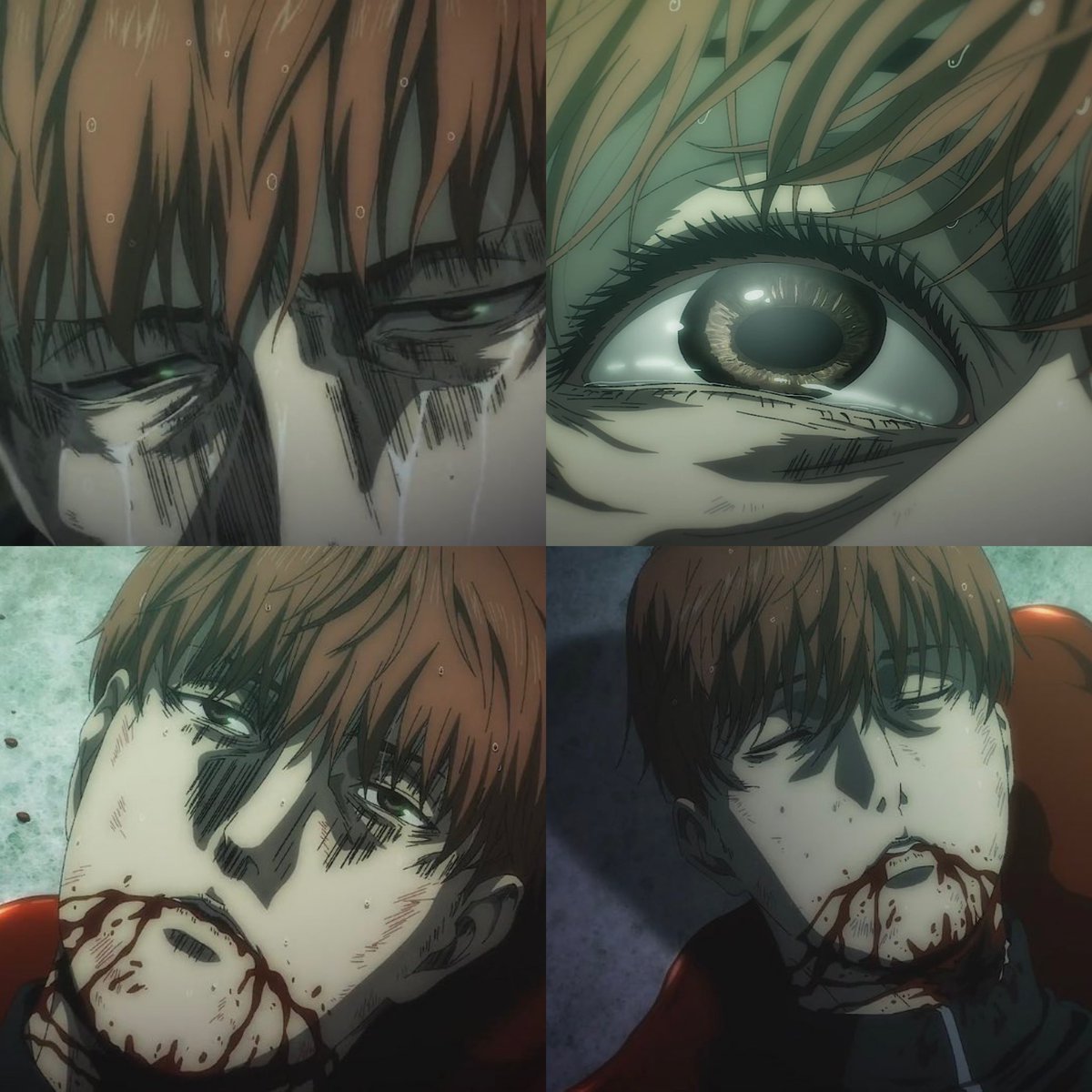 GagaDontMiss's tweet photo. “Please don’t go. Everyone on the island will die. Our devil is our only hope 😔”  Floch literally only wanted to save his peoples then look what happened 🤦‍♂️ https://t.co/raLTScpwlu