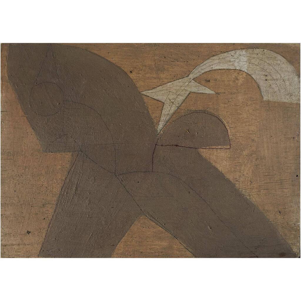 fjordan's tweet photo. Caballo con cometa (2022). Earth, black mezquite and oxides pigments on primed wood. 11.8 x 15.7 inches (30 x 40 cm). Private collection of the Vázquez Saucedo family.  #contemporaryart  #contemporarypainting #contemporaryartist #contemporarygallery #art… https://t.co/mACyJWvGFB https://t.co/CN0GqOk3XT