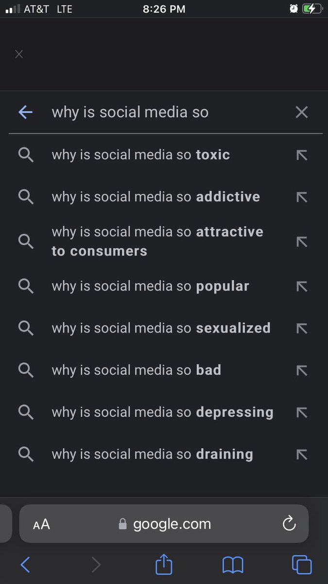 well ?