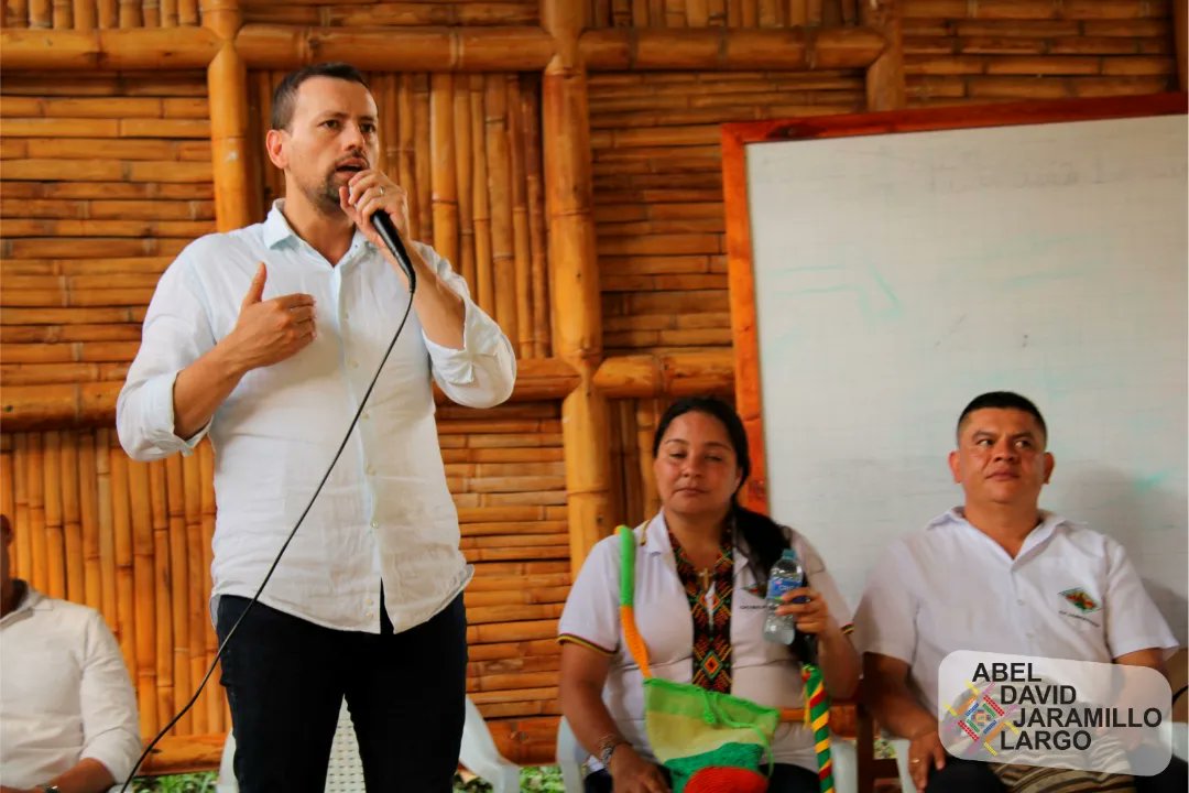 Hoy acompañé entrega de obras de estabilización en vía de acceso al Territorio Ancestral Indigena San Lorenzo por <a href="/GoberCaldas/">Gobernación de Caldas</a> en cabeza del doctor @LuisCarlosGober, estos cinco puntos críticos tuvieron inversión por $1.650 millones. Nos alegra anuncio de nuevas obras en la vía