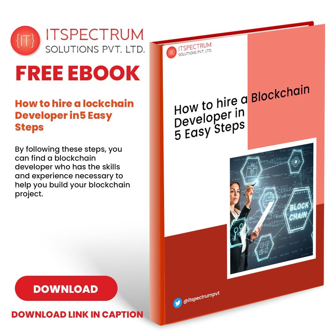 ITSpectrumPvt's tweet image. Unlock the potential of blockchain technology with the right developer for your project.
Follow these 5 easy steps to hire the best blockchain developer for your team.
bit.ly/41HXiTY
#ITspectrum #BlockchainDevelopment #HireBlockchainDeveloper #BlockchainTechnology