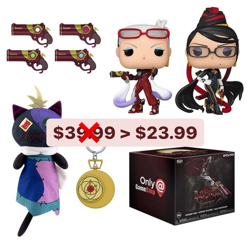 FunkoPOPsNews's tweet photo. Almost 50% off! The GameStop exclusive Bayonetta Funko POP! Box is now only $23.99 down from $39.99 ~
Linky ~ https://t.co/8iIrXmu0FL
#Ad #Batonetta #FPN #FunkoPOPNews #Funko #POP #POPVinyl #FunkoPOP #FunkoSoda https://t.co/Pgva0bRRPt