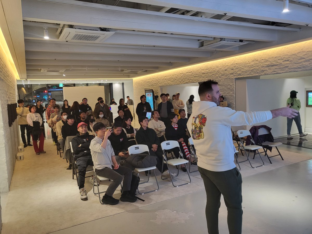 Apesofkorea's tweet photo. Thank you to everyone who participated in the Beyond Floor Price: Monetizing Your BAYC/MAYC IP!  

Shout out to our co-hosts and sponsors @ALTAVAndy and @altavagroup + @EliteApesHK @JasonJape @steveape219 + venue @UncommonGallery

Please follow for info and DM for inquiries!

1/2 https://t.co/eLM1zMsu1M