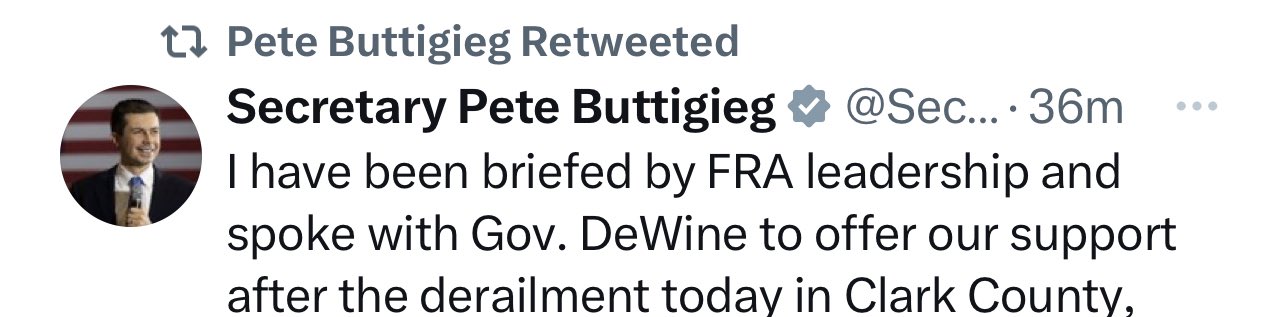 Stephen L. Miller on Twitter: "@SecretaryPete https://t.co/SilnFEr9XB