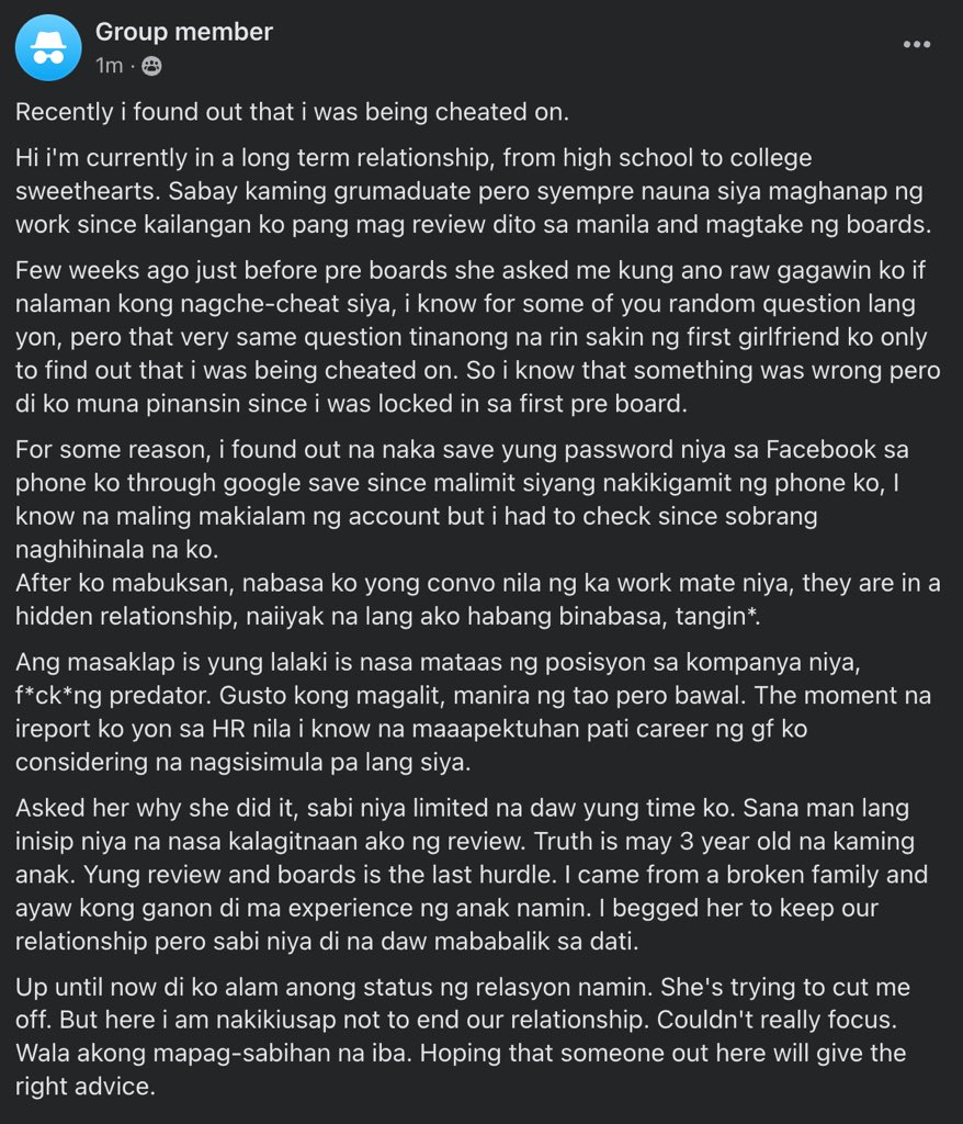 reocpareview's tweet photo. Guys! I need your help! Can we give an advice to him? 🥹
(Please read) https://t.co/GtBRQ8WZl4
