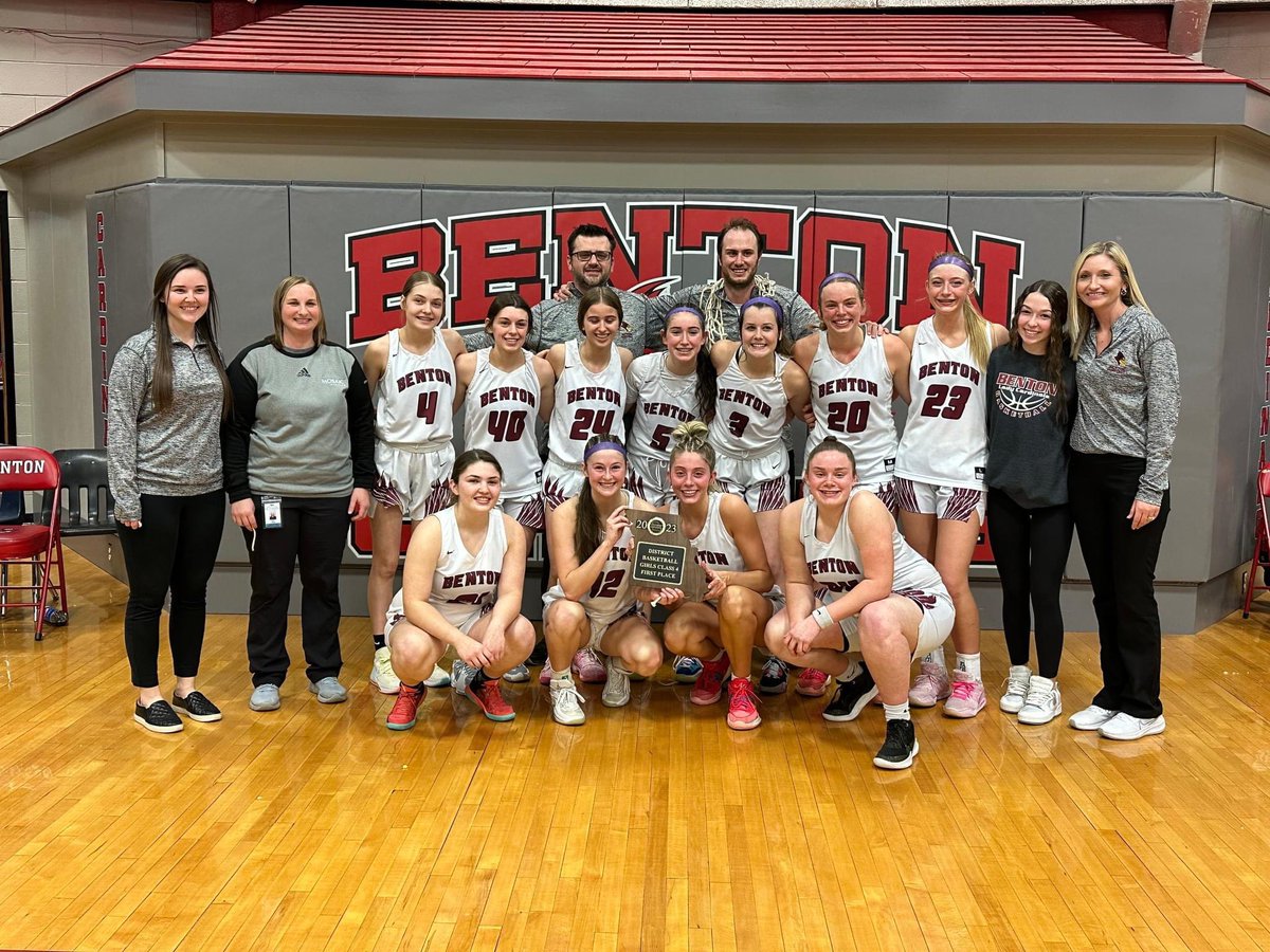 A few celebrations from <a href="/BentonLadyHoops/">Benton Lady Cardinals Basketball</a> district championship win!