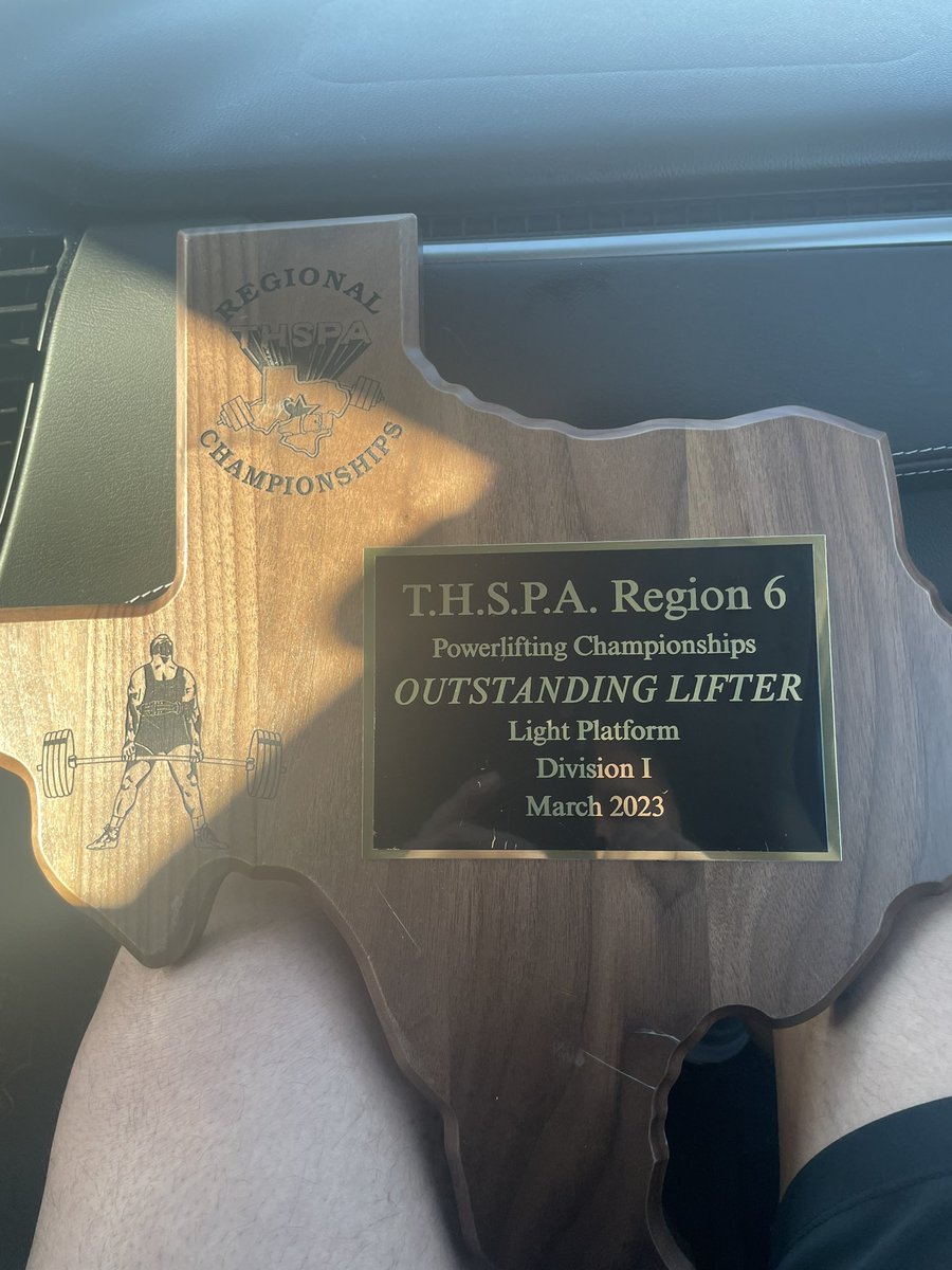 Denison powerlifting is your Region 6 Div 1 team runner up. Took 8 to the regional meet, 6 qualified for the state meet, 5 medaled, <a href="/KysonLusane/">kyson lusane</a> won lifter of the meet and set the regional bench record. <a href="/BWhitson14/">BWhitson</a> <a href="/TxHSPWL/">THSPA</a>