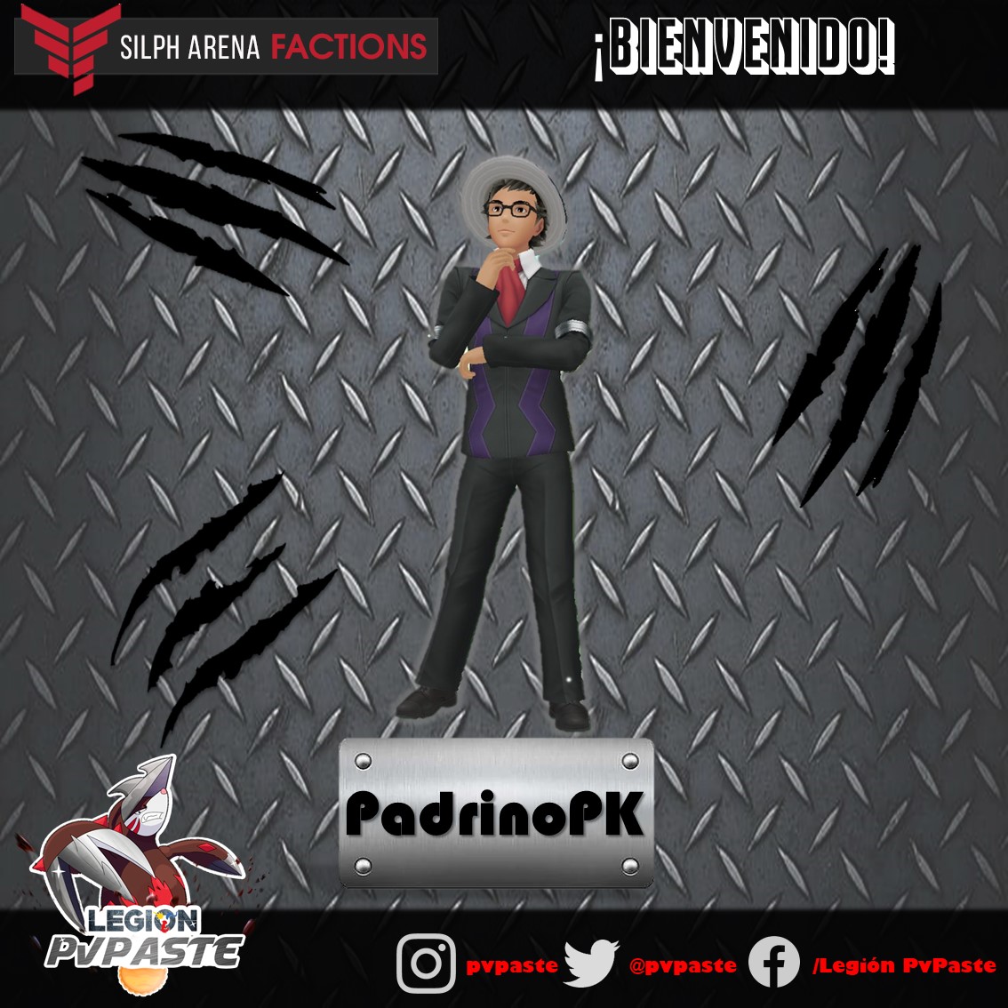 Un jugador que recientemente añadimos a nuestras filas y que ahora hará su debut en el próximo ciclo de Silph Factions, de República Dominicana damos la bienvenida a <a href="/dsenaeliezer1/">Gerardo E. De Sena</a> !!! Gran jugador que viene a sumar al equipo